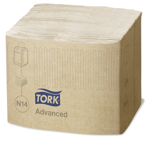 Tork XPN Fit салфетки диспенсерные крафт (6 пачек в спайке, 6 спаек в коробе), 12830